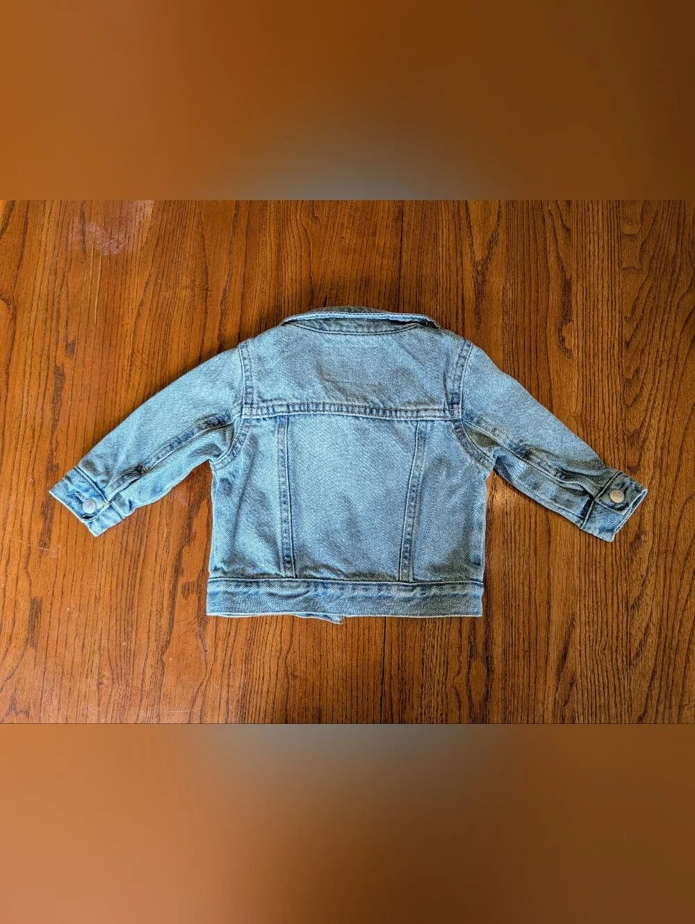 Old Navy Baby Denim Jacket - Light Wash - Size 6-12 Months - Like New